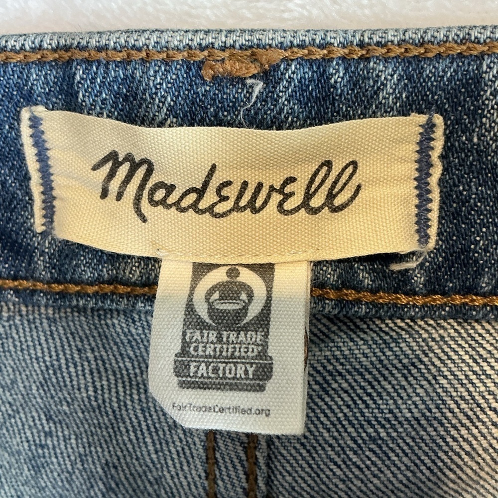 Madewell Women's Blue Ankle Jeans - Picture 3 of 8